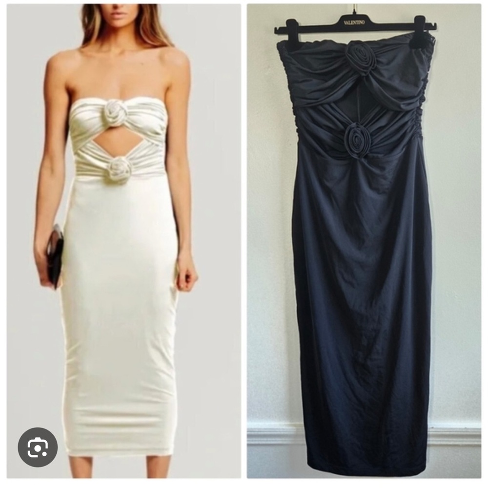 NWT Torn BY Ronny Kobo Collection selena rose dress